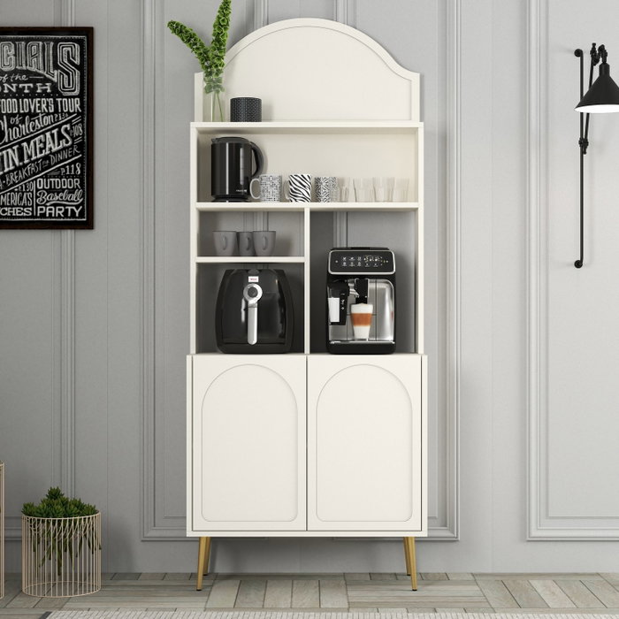 Hanah Home Lyon 80 - Crema, Dorado